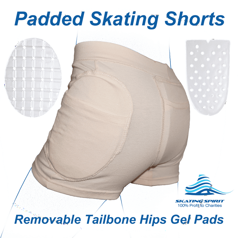 Padded Figure Skating Shorts Hip Tailbone Protective Underwear – Skating  Spirit