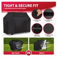 thumbnail image 5 of 55 Inch Grill Cover - 600D Heavy Duty Waterproof and Weather Resistant BBQ Cover for Weber, Char Broil, Nexgrill - Fade Resistant, Black, 5 of 7