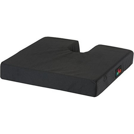 NOVA Coccyx Seat & Wheelchair Cushion, High Density Foam Cushion with Removable Cover, Tailbone & Spine Cut Out Cushion