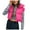 Hot Pink, variant on Niaviben Puffy Vest Women Cropped Puffer Vest Warm Vest for Women Sleeveless Vest Womens Winter Coat Jackets for Women Trendy Women Shirts Casual Army Green L