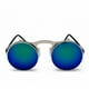 thumbnail image 2 of Gafas de sol estilo steampunk de metal vintage con tapa abatible, gafas de sol con tapa abatible para hombres y mujeres, gafas Prince con montura redonda de moda, 2 of 6