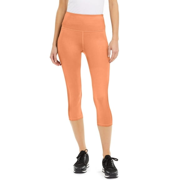 Ideology Womens High-Rise Side-Pocket Cropped Leggings