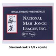 thumbnail image 3 of 2024 Mahjong Cards, Mahjong Cards Official Standard Hands And Rules Mahjong Cards 2023 Large Print Mahjong Scorecard, 3 of 4