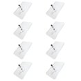 thumbnail image 2 of XIBUFE 8Pcs 6Mm Adhesive Wall Hook Screw Style No Drill Mount for Bathroom Kitchen and Home Strong Hold Non Trace Installation for Hanging Storage, 2 of 7