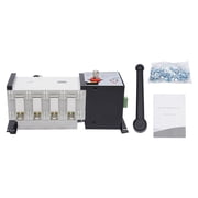 Miumaeov Dual Power Automatic Transfer Switches Self Cast Conversion Switch Generator Changeover Switch 110V 4P 250A