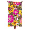 thumbnail image 2 of Camisones sin mangas con estampado de verano para mujer, batas de baño, toallas de playa, batas de poliéster, 2 of 4