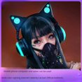 thumbnail image 2 of Auriculares con Bluetooth y forma de oreja de gato al vapor de Brookstone Cats Ears, estéreo, transmisión en vivo, mismo regalo, 2 of 4