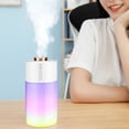 thumbnail image 6 of Mini Humidifier, 300ml Cute humidifiers for bedroom , Personal Humidifier with Night Light -white, 6 of 7