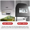 thumbnail image 3 of maskred Makeup Mirror Convenient And Portable Mirror For Makeup Needs Self-adhesive Cosmetic Mirror 1Set, 3 of 6