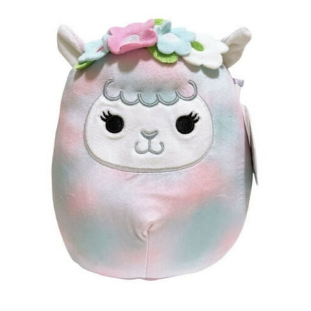 Squishmallows 2022 Flower Headband Animal Squad 8” Arabella the Lamb Plush