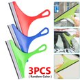 thumbnail image 1 of Window Shower Rubber Squeegees  Hand Held Wiper Cleaning Tools with Hanging Hole  3 Piece, 1 of 7