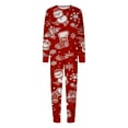 thumbnail image 7 of Matching Family Christmas Pajamas Cozy Christmas Family Sleepwear Top+Bottom Christmas Pajamas Set with Christmas Print Kid, 7 of 7