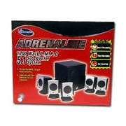 iConcepts Adrenaline 5.1 Sub Woofer System - Speaker system - for home theater - 5.1-channel - 45 Watt (total)