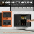 thumbnail image 3 of VEVOR BBQ Access Door, 30W x 21H Inch Double Outdoor Kitchen Door, Cold Plate Flush Mount Door, Wall Vertical Door with Handles and Ventss, for BBQ Island, Grilling Station, Outside Cabinet, 3 of 9