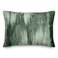 thumbnail image 2 of Creative Products Green Painted Abstract 14x20 Indoor / Outdoor Pillow, 2 of 3