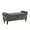 Dark Gray, variant on Aemeios 67" Velvet Storage Bench Upholstered Button-Tufted End of Bed Storage Ottoman Benches with Arms for Entryway Cloakroom, Cream