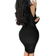 thumbnail image 3 of LilyLLL Womens Evening Party Clubwear Sequins Cold Shoulder Bodycon Midi Dress, 3 of 3