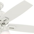 thumbnail image 2 of Hunter Indoor Ceiling Fan, with pull chain control - Donegan 44 inch, White, 52229, 2 of 4