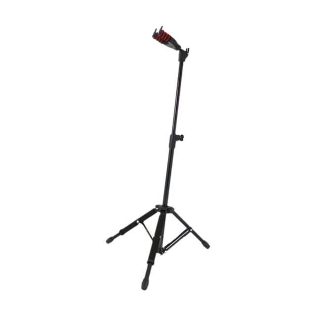 MERIGLARE Support de Guitare Portable Vertical pour Guitares Banjo Violoncelle Éponge Rouge
