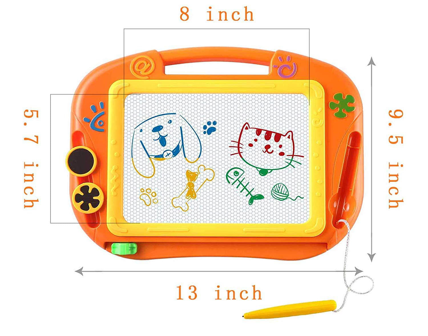 Color pencil case Art Pad Gift for kids Drawing pad travelling art pad Gift favor Gift for kids