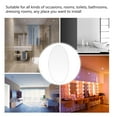 thumbnail image 3 of FOMIYES Peel Stick Mirror Oval 2Pcs Silver Plastic Waterproof For Bathroom Wall, 3 of 7