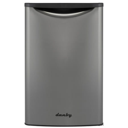 Danby 4.4 cu. ft. Contemporary Classic Compact Refrigerator in Stainless Steel DAR044A8BBSL