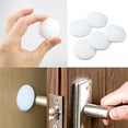 thumbnail image 2 of Less Than 5 Furniture Protection 4pcs Door Handle Bumper Guard Stopper Rubber Children's Anti Collision Angle Silicone Door Handle Anti Collision Pad Door Lock Anti Collision Pad, 2 of 7