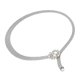 thumbnail image 4 of Cinturón de de cristal grande para mujer ajustable Cinturón de cinturo cinturo ajustada Blanco, 4 of 7