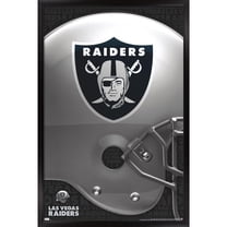 NFL Las Vegas Raiders – Logo 20 Wall Poster, 22.375" x 34", Framed