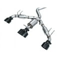 thumbnail image 2 of AWE Tuning Exhaust System Kit 3020-53472 Track Edition Cat-Back System; Stainless Steel; With Muffler; Single Exhaust With Triple Exit; Rear Exit; Diamond Black Tip, 2 of 22