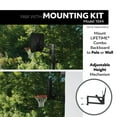 Lifetime Basketball Backboard and Rim Combo, 50 inch Polycarbonate
