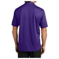 thumbnail image 2 of Yellow Rooster Men's Short Sleeve Dri-Mesh Polo T-Shirts Purple L, 2 of 5