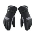 thumbnail image 2 of jinwen Winter Gloves Touch Screen Men Women Cold Weather for Running Riding Snow Sports Gray, 2 of 8