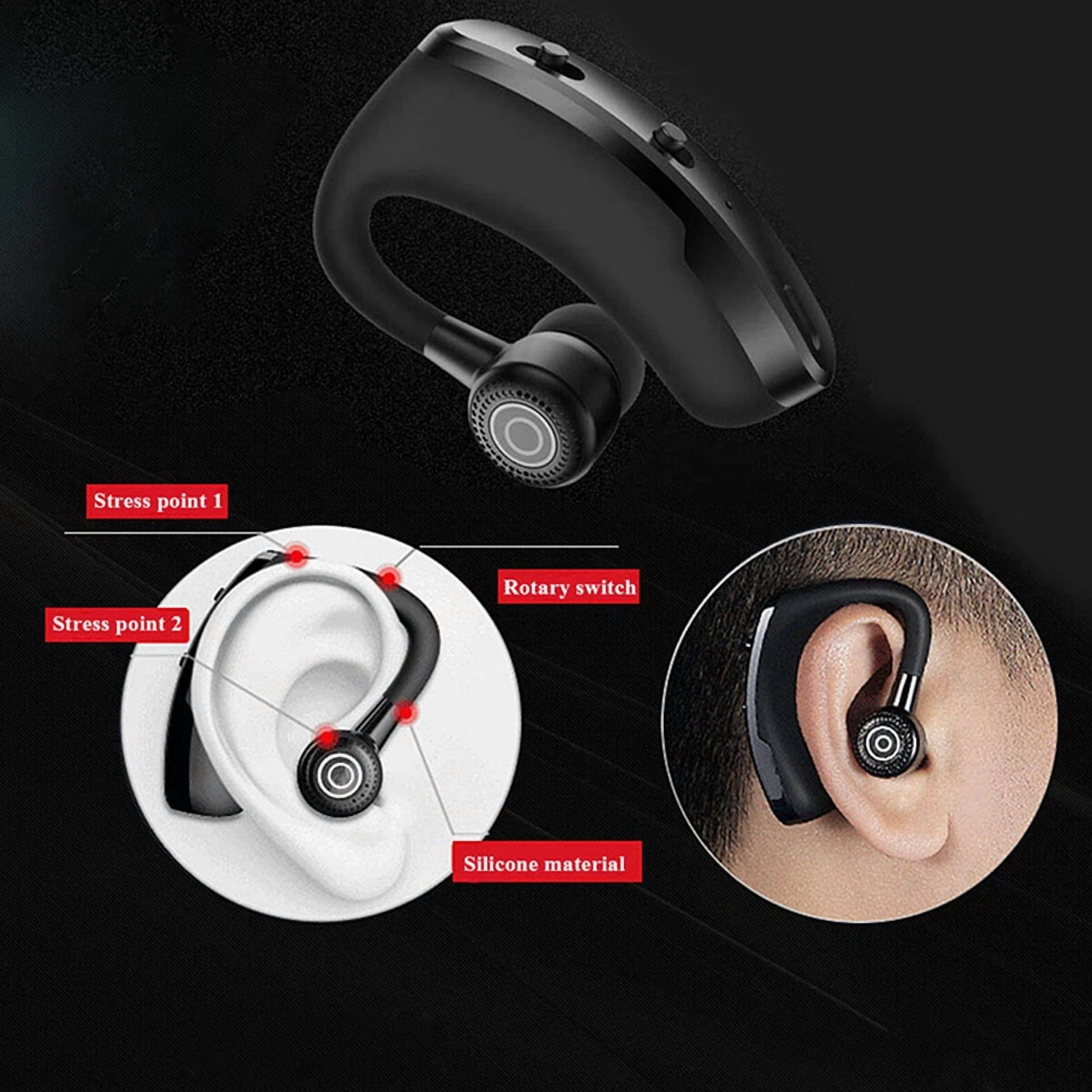 KNACK- Wireless Bluetooth 5.2 Earbuds With Voice Control, Dual Connect, Clear Sound New