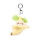 thumbnail image 3 of Lindo llavero con colgante de plátano de peluche, juguete de peluche de fruta, divertido llavero para decoración de fiestas, llavero de coche, muñeco Amarillo, 3 of 8