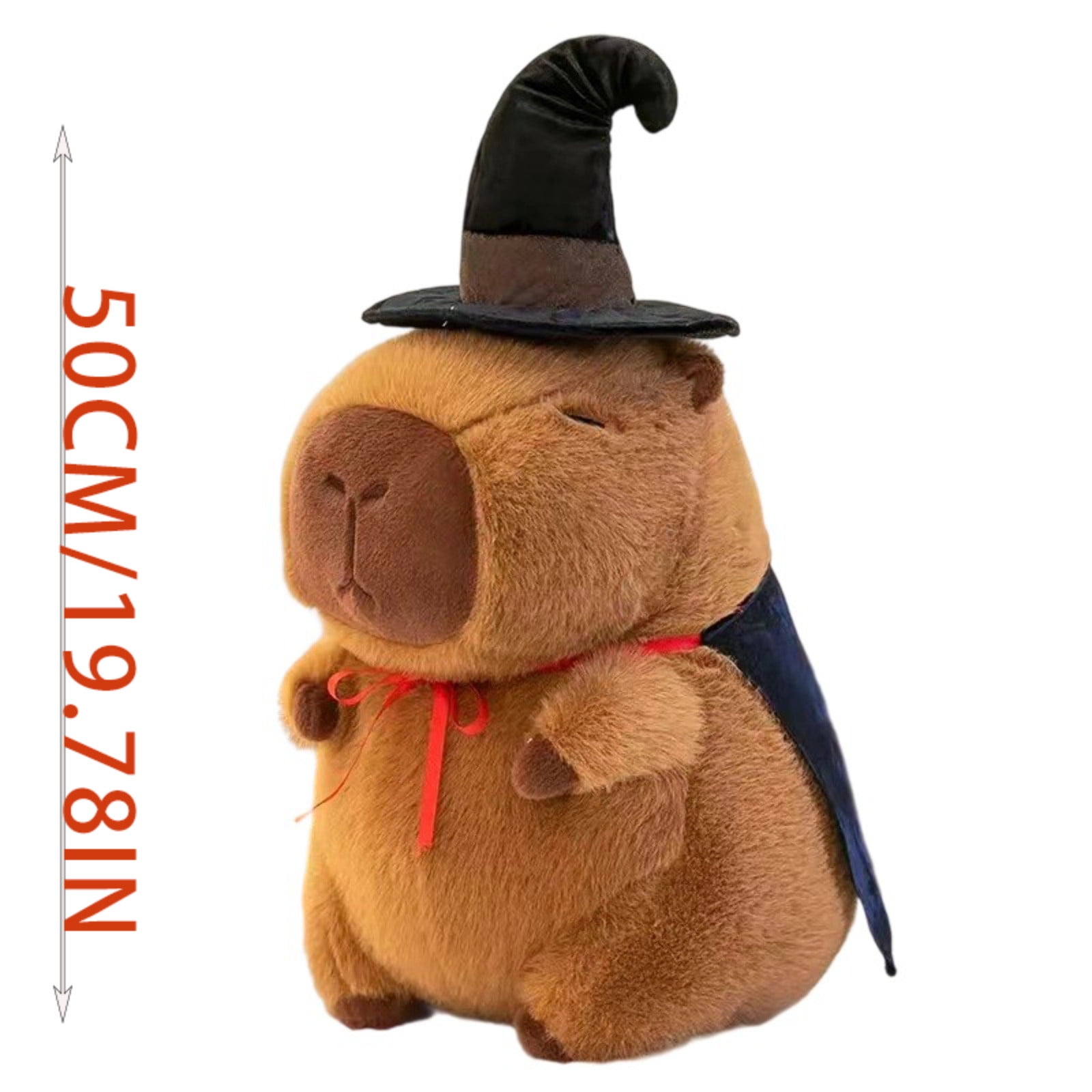 Capybara Plushies Toy, Cuddly & Soft Huggable Enchanter Capybara Stuffed Animal Plush Pillows, Birthday Christmas Graduation Back to School Gift for Teens & Women