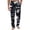 Dark Gray, variant on Pajama Pants for Men Halloween Spooky Printed Sleep Pants, Ghost Castle Design Pajama Bottoms, Comfortable Drawstring Lounge Pants for Men