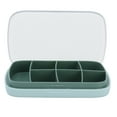 thumbnail image 2 of Medicine Organizer, Exquisite Green Tablets Box With Compartment Design For Medicine Box For Patient, 2 of 8