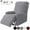 Gray, variant on Bxaolu Recliner Chair Covers, Stretch Reclining Cover, Recliner Sofa Slipcovers Stripe Jacquard Recliner Couch Covers Furniture Chair Protector Covers for Pets (1 Seater, Coffee)