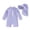 00-Light Purple1084, variant on Tiijoy Boys Striped Zipper Long Sleeve Rashguard 1-Piece Swimsuit & Hat, Sizes 0-24 Months