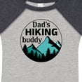 thumbnail image 4 of Inktastic Dad's Hiking Buddy with Mountains and Trees Boys or Girls Baby Bodysuit, 4 of 5