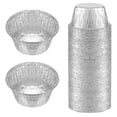 thumbnail image 2 of Aluminum Foil Ramekin Aluminum Foil Paper Cup 150 Pack Ramekin Disposable, 2 of 6