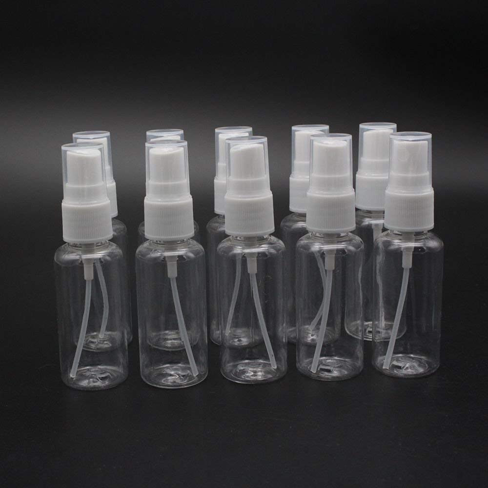 Flacons Vaporisateurs Voyage 10 Ml - Lot De 5 En Verre - Atomiseurs Rechargeables Pour Parfum, Cologne - Avec Entonnoir
