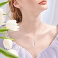 thumbnail image 4 of Dorunmo Pet Paw Urn Necklace for Ashes Cat Dog Paw Print Cremation Jewelry for Ashes 925 Sterling Silver Pet Memorial Jewelry for Women Men, 4 of 6