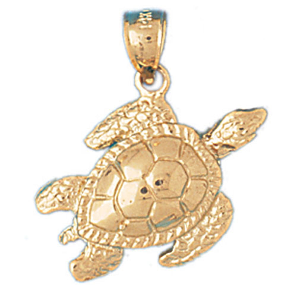 14K Rose Gold-plated 925 Silver Turtles Pendant with 18 Necklace Jewels Obsession Turtles Necklace 