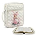 thumbnail image 2 of Xixirimido Bible Cover Case for Women Men, Large Bible Bag Bible Study Supplies Accessories Quilted Bible Carrying Cases with Handle Christian Gift, Rabbit Easter Egg Cherry Blossom Pattern, 2 of 7