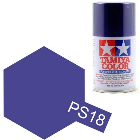 Tamiya PS-18 Metallic Purple Polycarbonate Spray (Best Spray Paint For Vehicles)