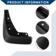 thumbnail image 5 of Guardabarros Unique Bargains con accesorios de montaje para Mercedes-Benz Clase C (Deportivo) 2021-2023, guardabarros delanteros y traseros, 1 juego, 5 of 6