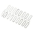 thumbnail image 5 of Smartphone Metal SIM Card Needle Tray Remover Tool Key Silver Tone 50pcs, 5 of 7