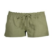 Women's Salt Life Coastal Pull-On Drawstring Shorts Green Size Medium